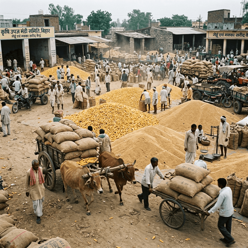 APMC Bihar Market Guide: Crop Sales, Auctions & Organic Mandi Trade