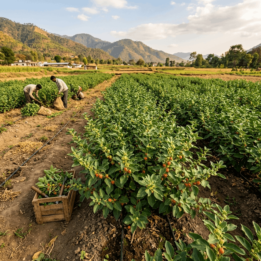 Ashwagandha Farming Guide: Cultivation, Yield, and Market Strategy