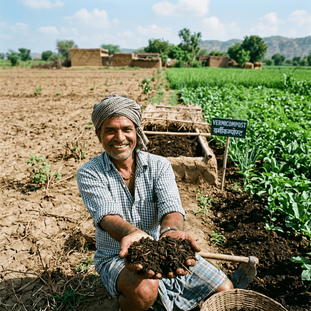 From Barren to Fertile: Rebuilding Soil Structure with Organic Vermicompost
