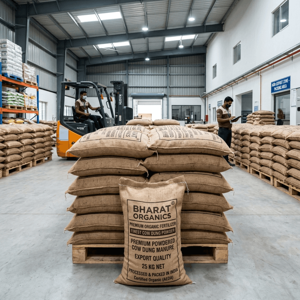 Where to Buy Bulk Export-Quality Cow Dung Powder in India