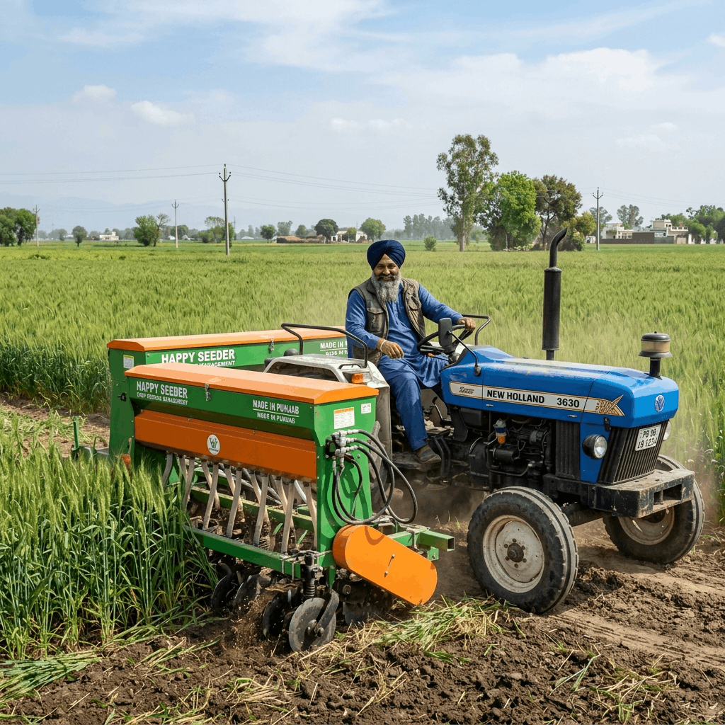 Crop Residue Management (CRM) Scheme in Punjab 2026: Subsidies & Benefits