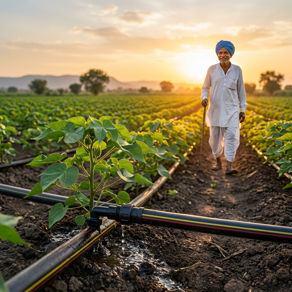 Drip Irrigation Subsidy in Gujarat 2026: GGRC Registration Guide