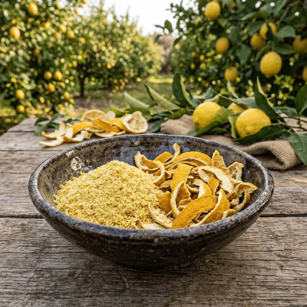 Dried Lemon Peel in Agriculture: Soil Acidification & Pest Control Guide