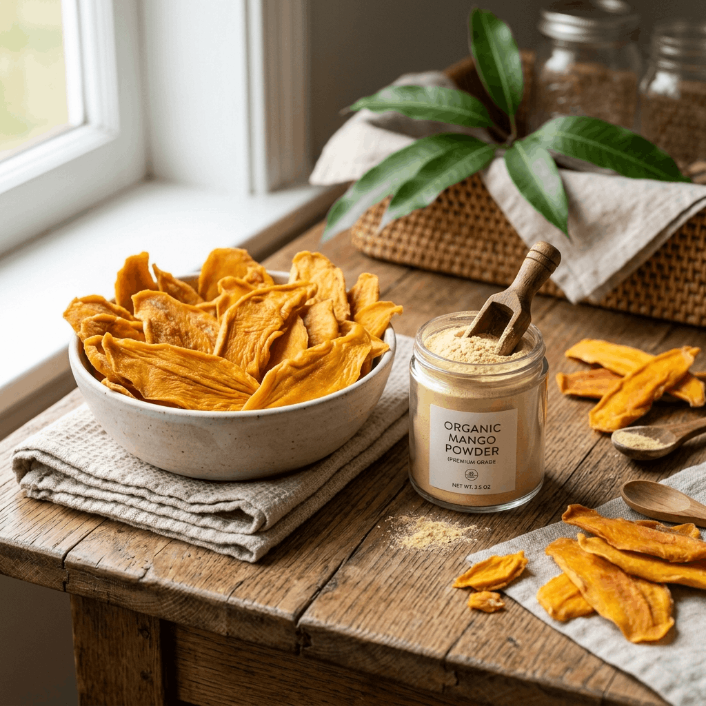 Dried Mango Peel Powder: Organic Potassium Source & Soil Booster