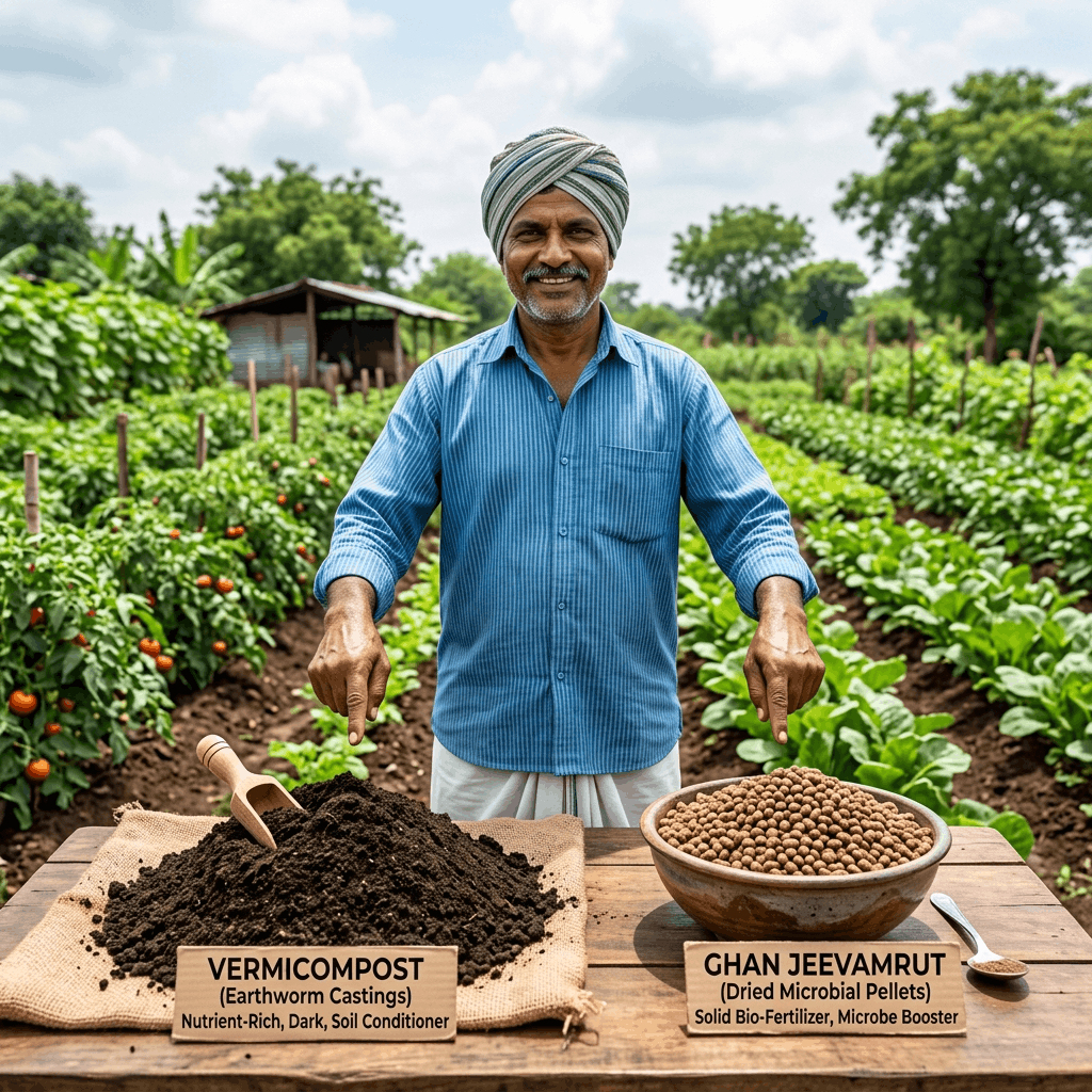 Ghan Jeevamrut vs Vermicompost: Which is Best for Your Farm in 2026?