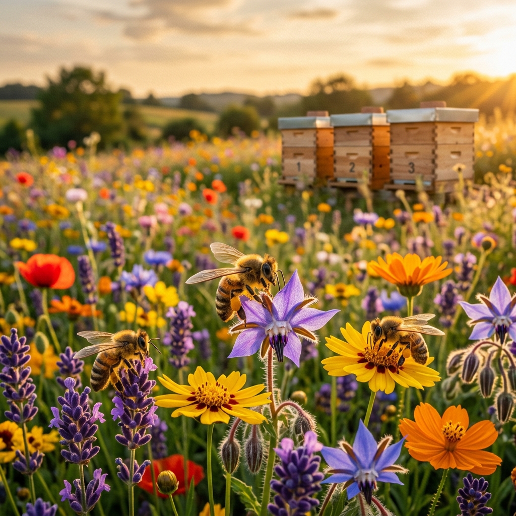 Honey Bees: The Farmer's Best Friend for 30% Higher Yield