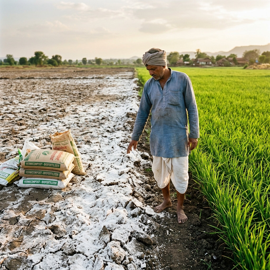 How to Improve Salty Soil Organically