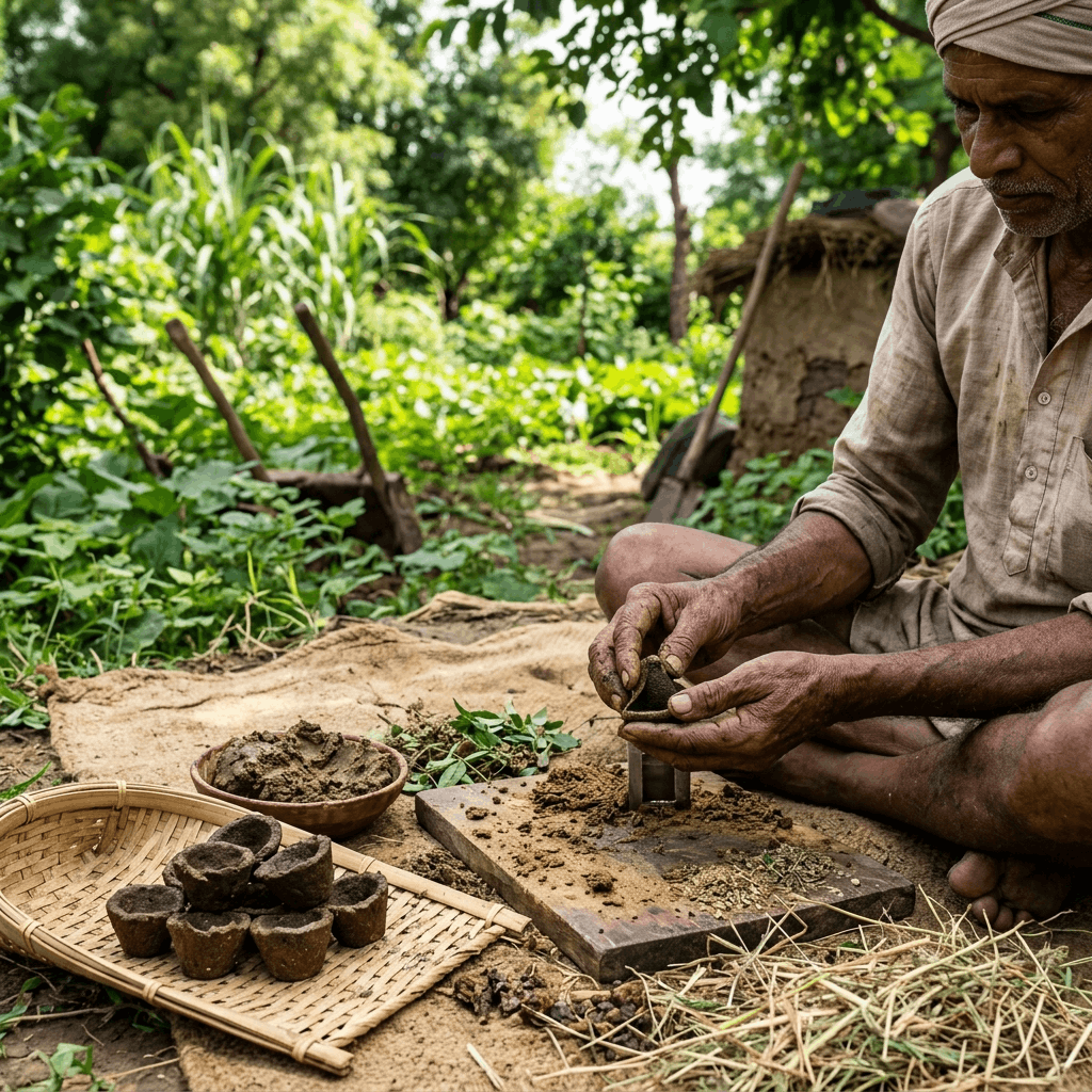 How to Make Cow Dung Guggal Havan Dhoop Cups (2000+ Words Guide)