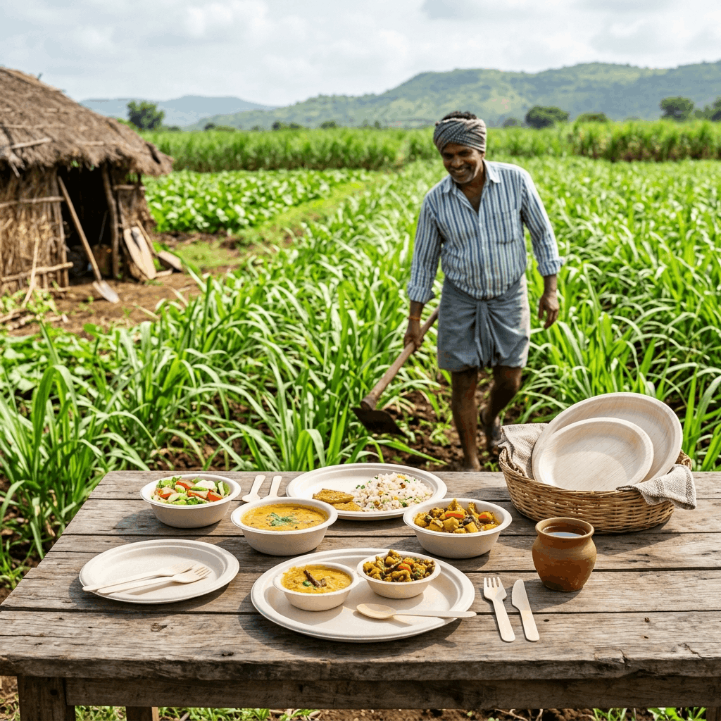 How to Make Sugarcane Bagasse Plates