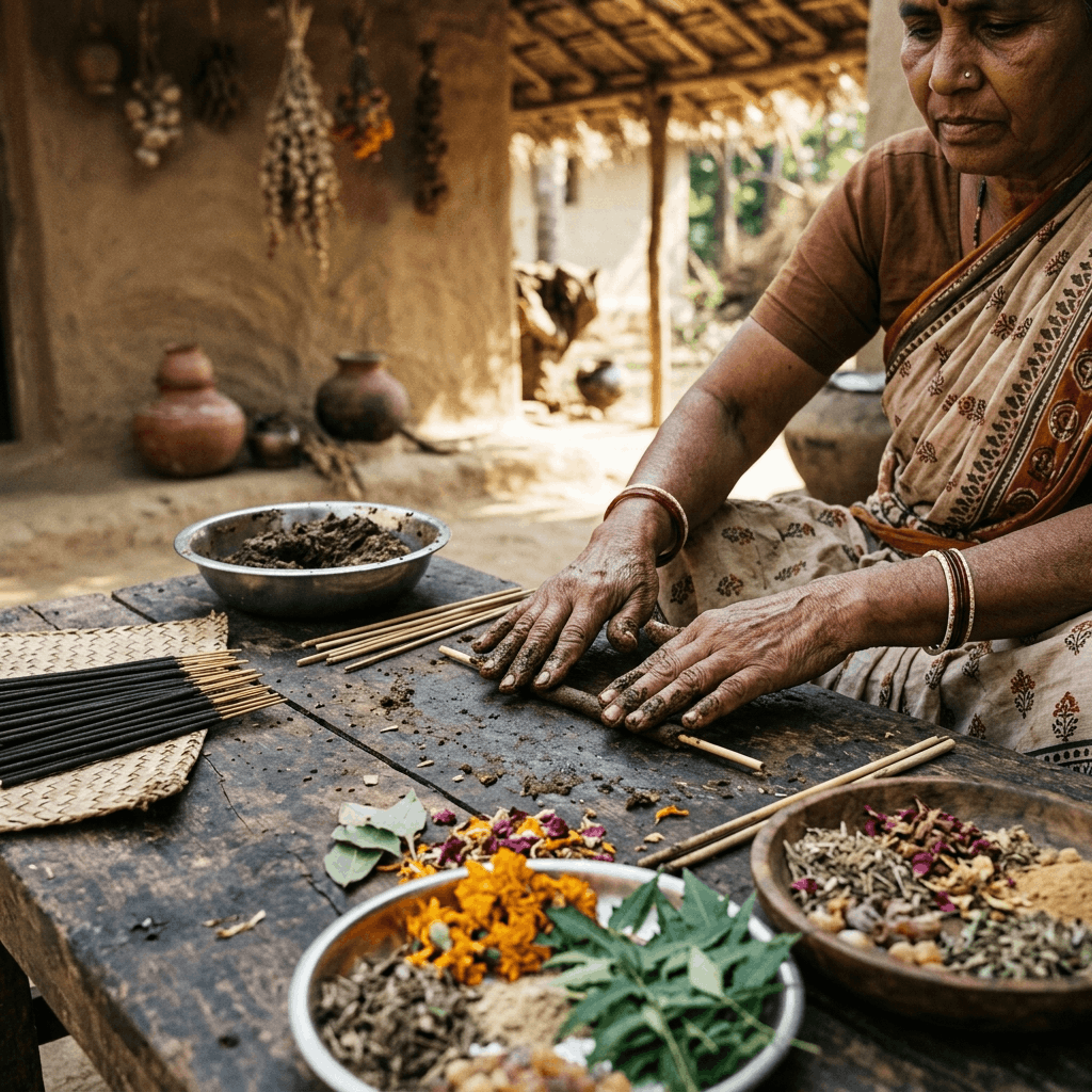 How to Make Incense Sticks (Agarbatti) from Cow Dung: A Profitable Guide