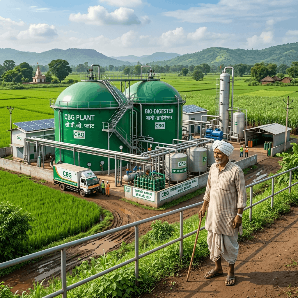 How to Start a CBG (Compressed Bio Gas) Plant: Subsidy & Market Guide