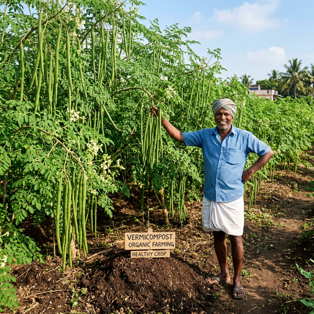 How to use Vermicompost in Drumstick (Moringa) Vegetable: 2000+ Word Guide 2026