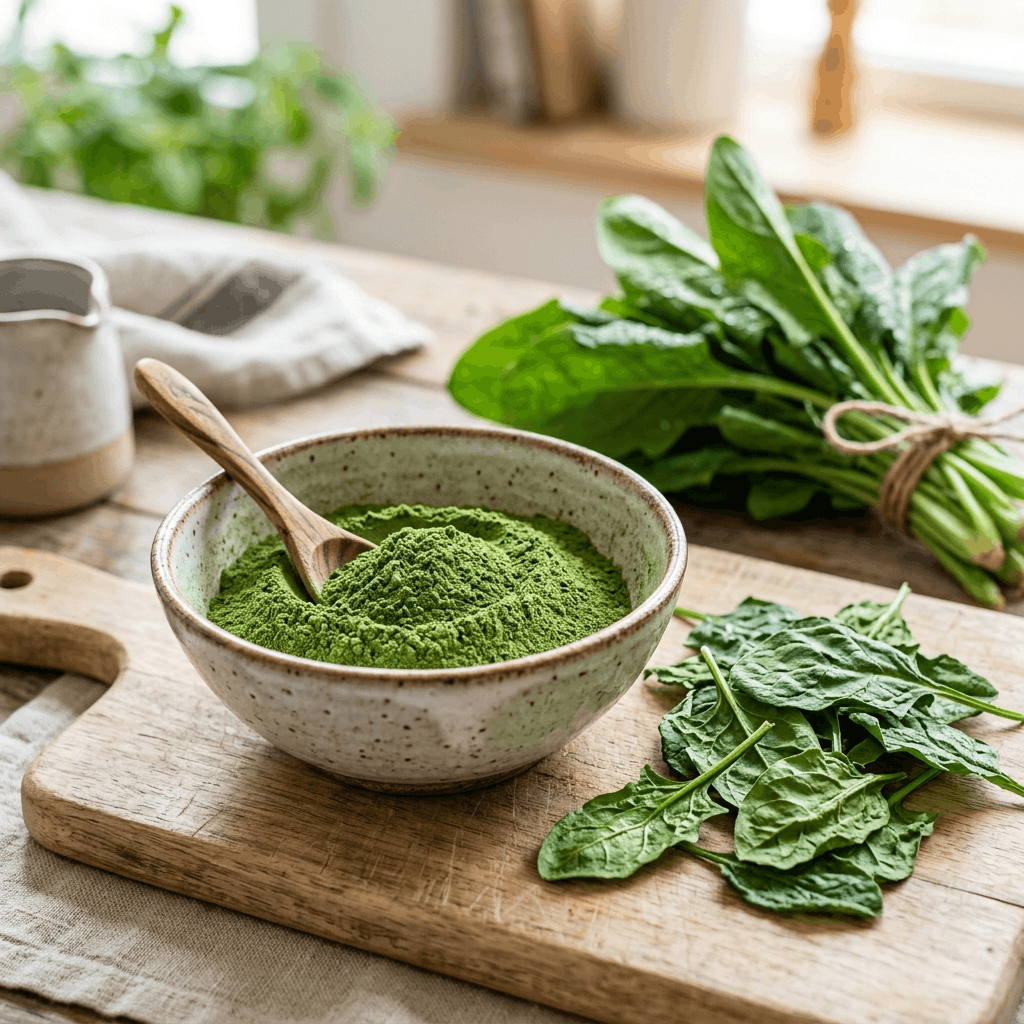 Dry Spinach Leaf Powder: Benefits, Uses, and Home Processing Guide
