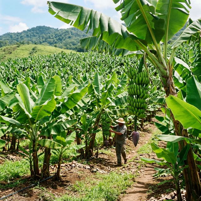 How to Use Vermicompost in Banana Plantations