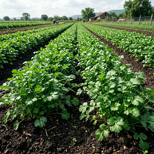 How to Use Vermicompost in Coriander Farming