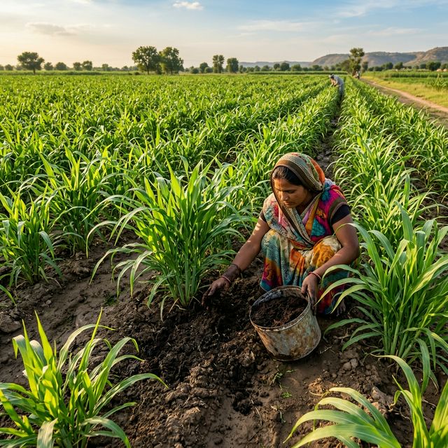 How to Use Vermicompost in Millet Farming