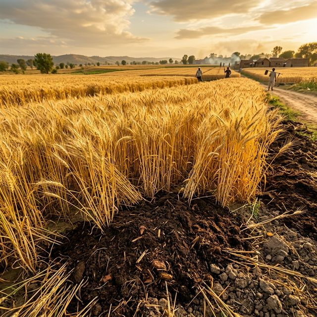 How to Use Vermicompost in Wheat Farming