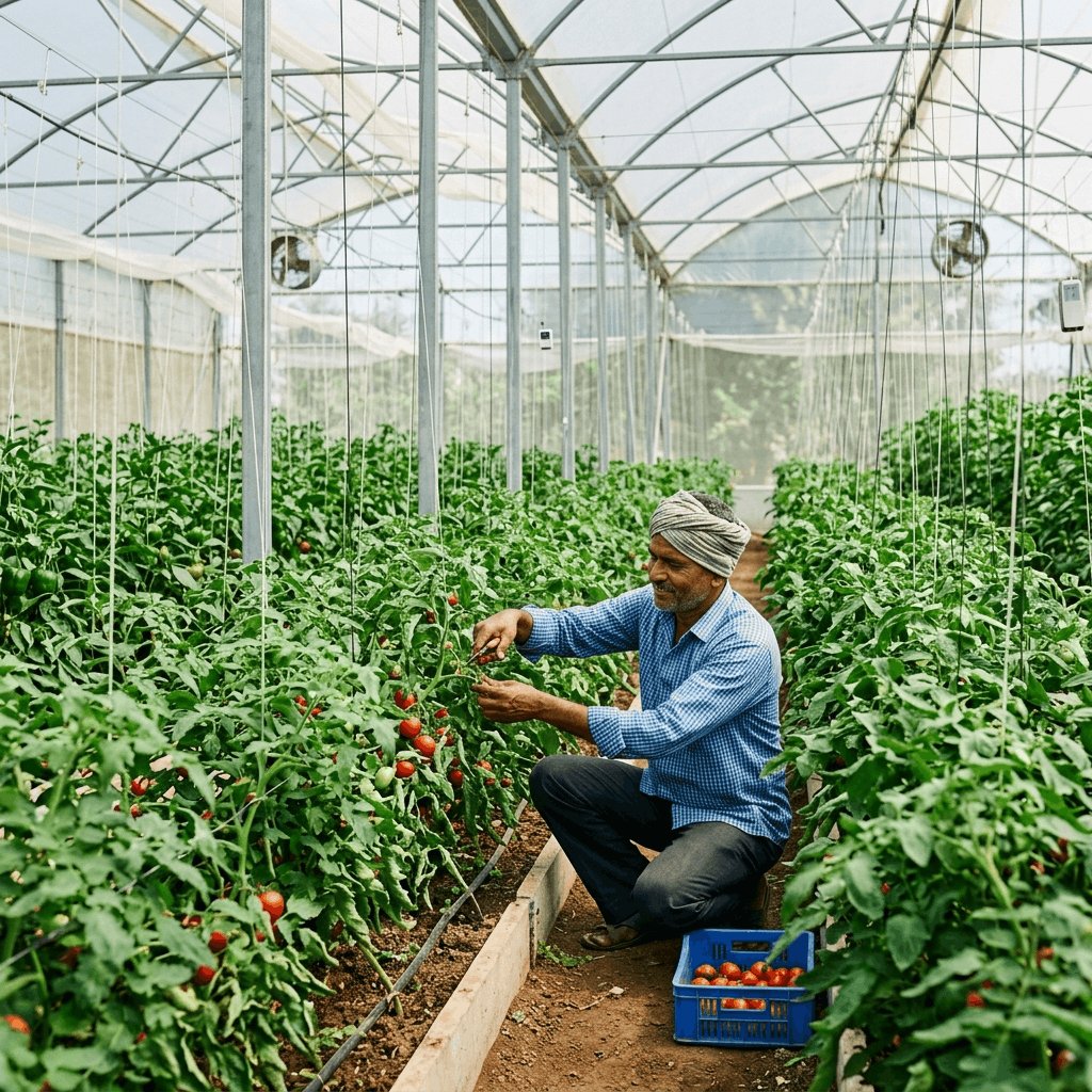Polyhouse Farming in Maharashtra 2026: 2000+ Word Comprehensive Guide & Subsidies