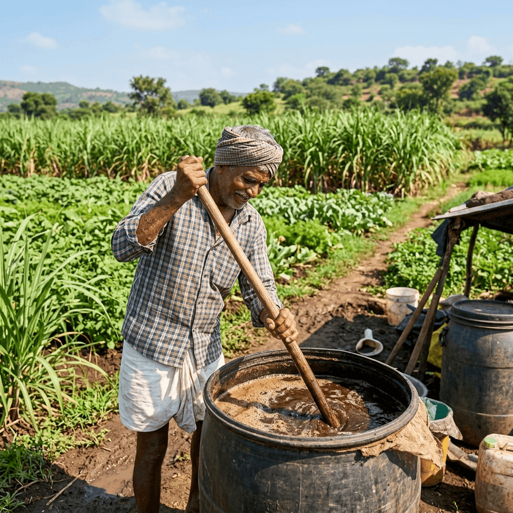 Process of Making Jeevamrut Organic Fertilizer: A Step-by-Step Guide
