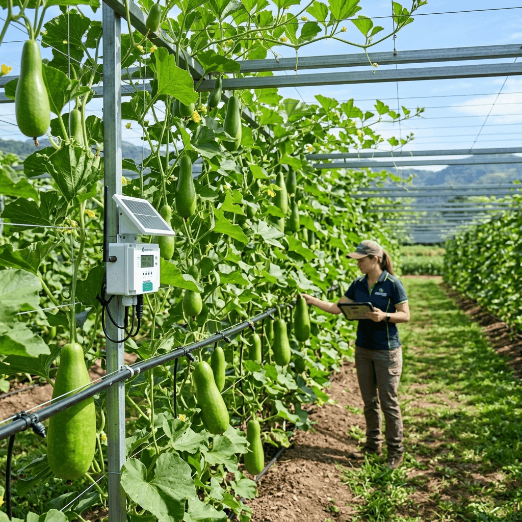 Advanced Technology for Organic Calabash Farming: A Comprehensive Guide