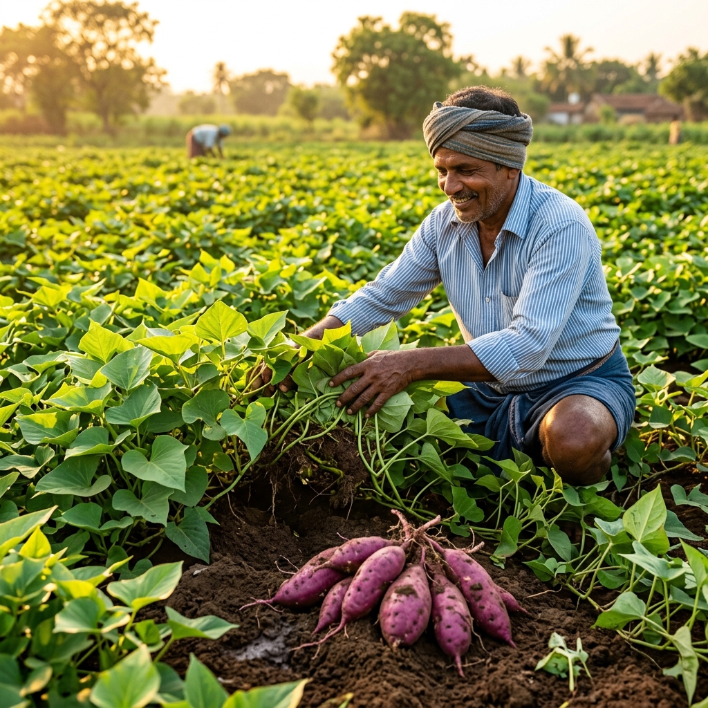 How to Use Vermi Wash in Sweet Potato Farming for Record Yields