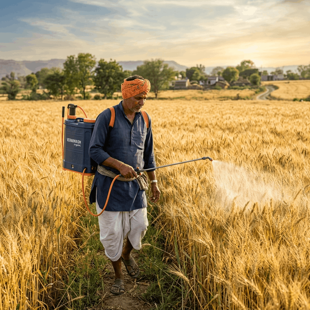 How to Use Vermiwash in Wheat Farming