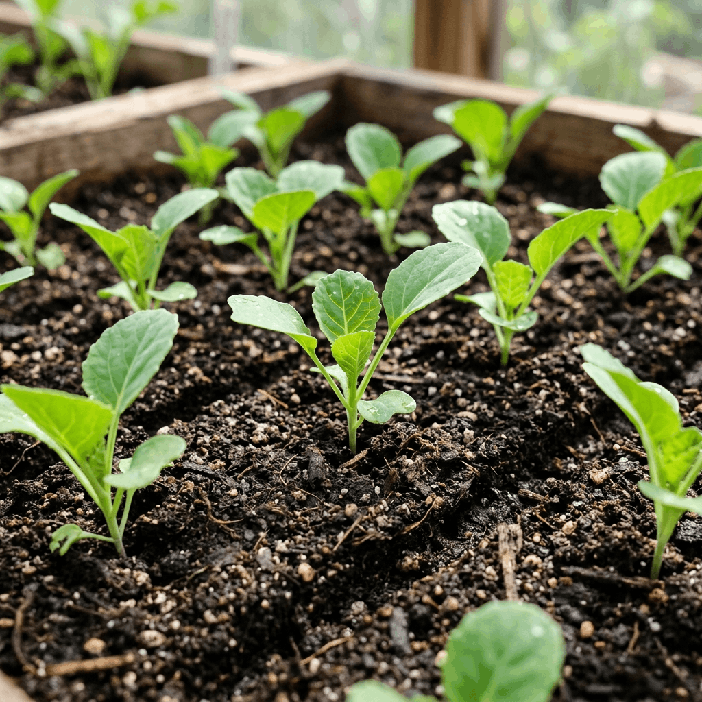 Boost Your Cabbage Seedlings with Premium Vermicompost