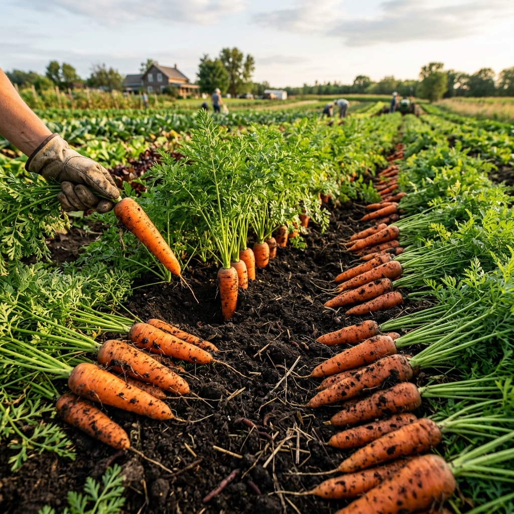 How to Use Vermicompost in Carrot Farming
