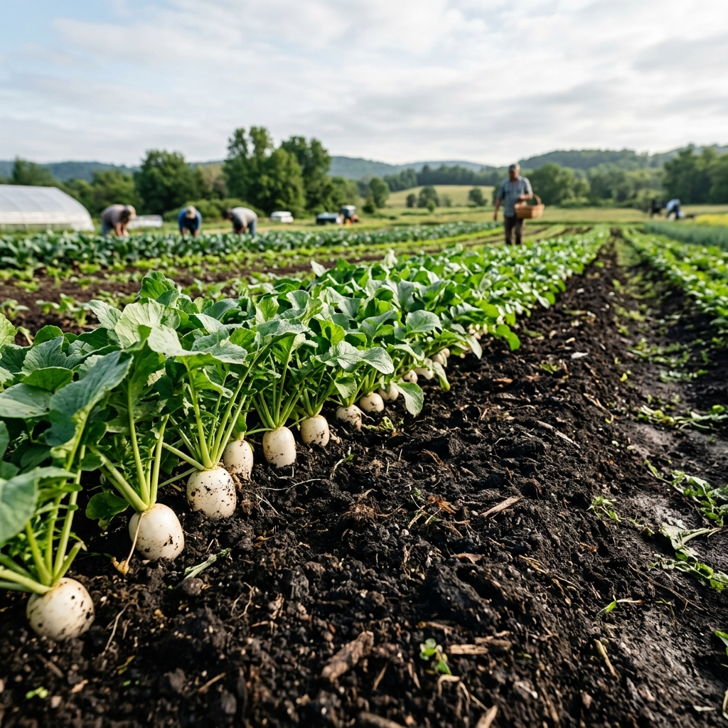 How to Use Vermicompost in Radish Farming