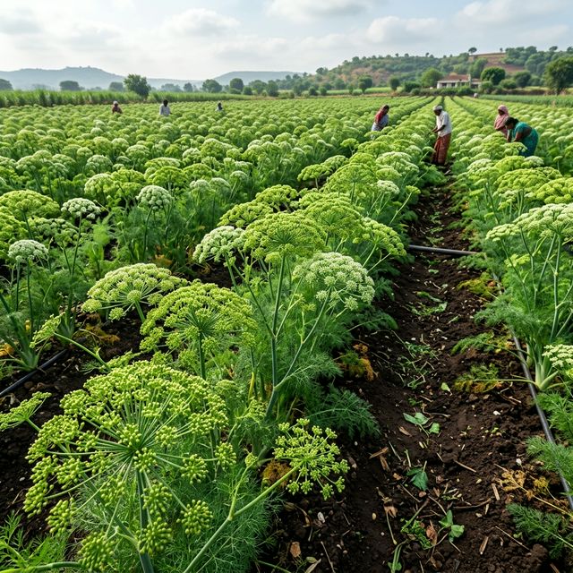 How to Use Vermicompost in Fennel (Saunf) Farming for Greener Seeds