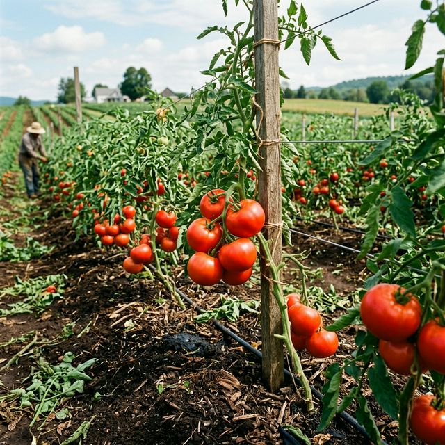 How to Use Vermicompost in Tomato Farming for High Yields