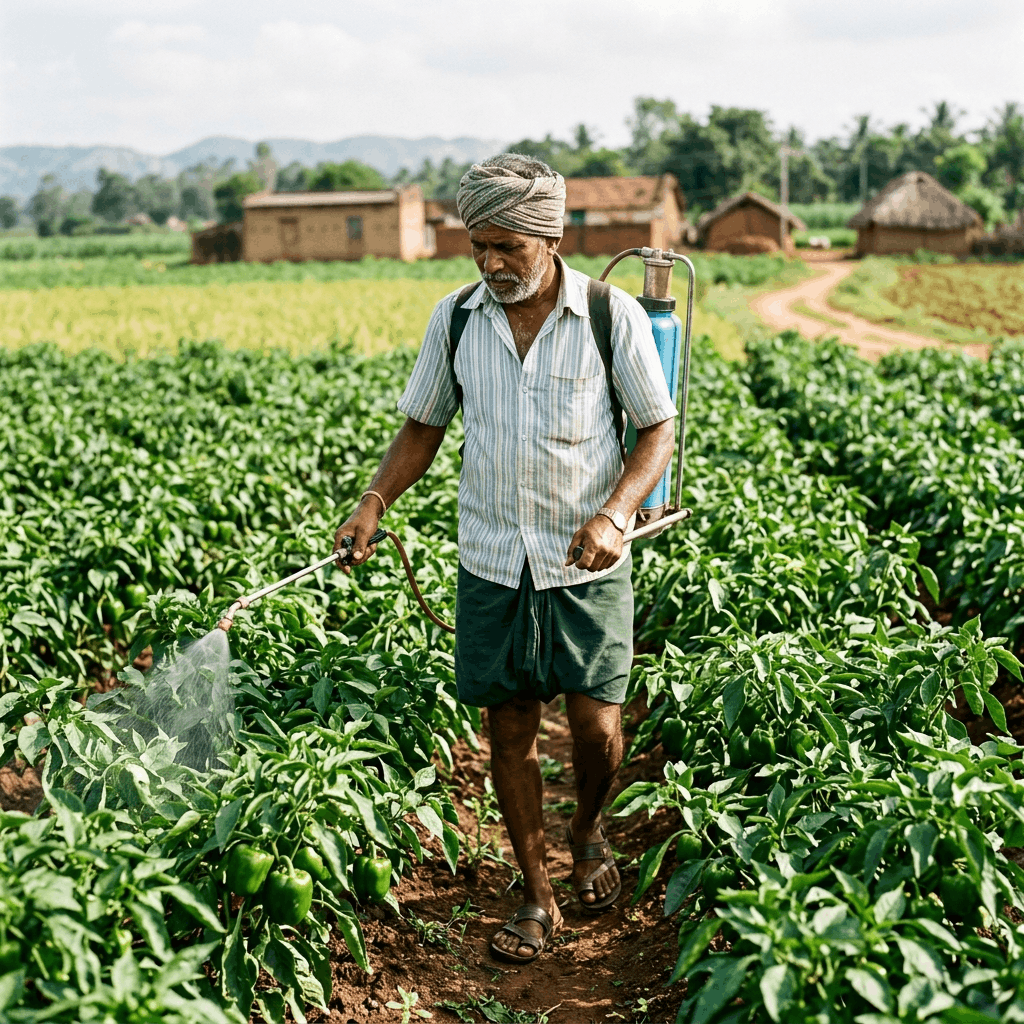 How to Use Vermiwash in Capsicum Farming