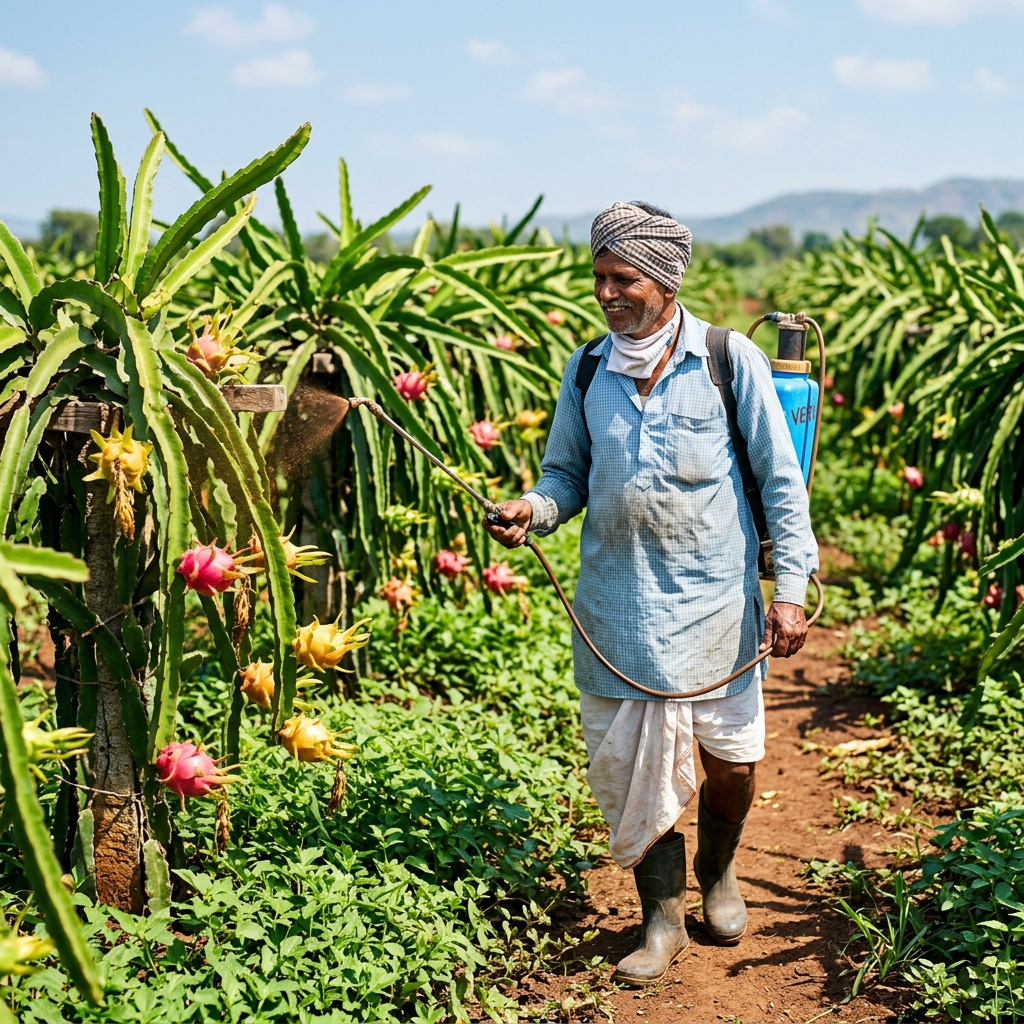 How to Use Vermiwash in Dragon Fruit Cultivation