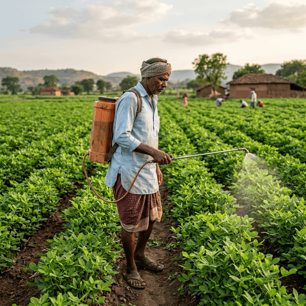 How to Use Vermiwash in Groundnut Crops