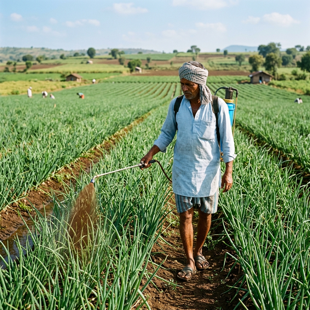 How to Use Vermiwash in Onion Farming