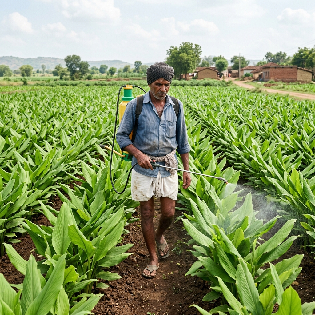 How to Use Vermiwash in Turmeric Farming