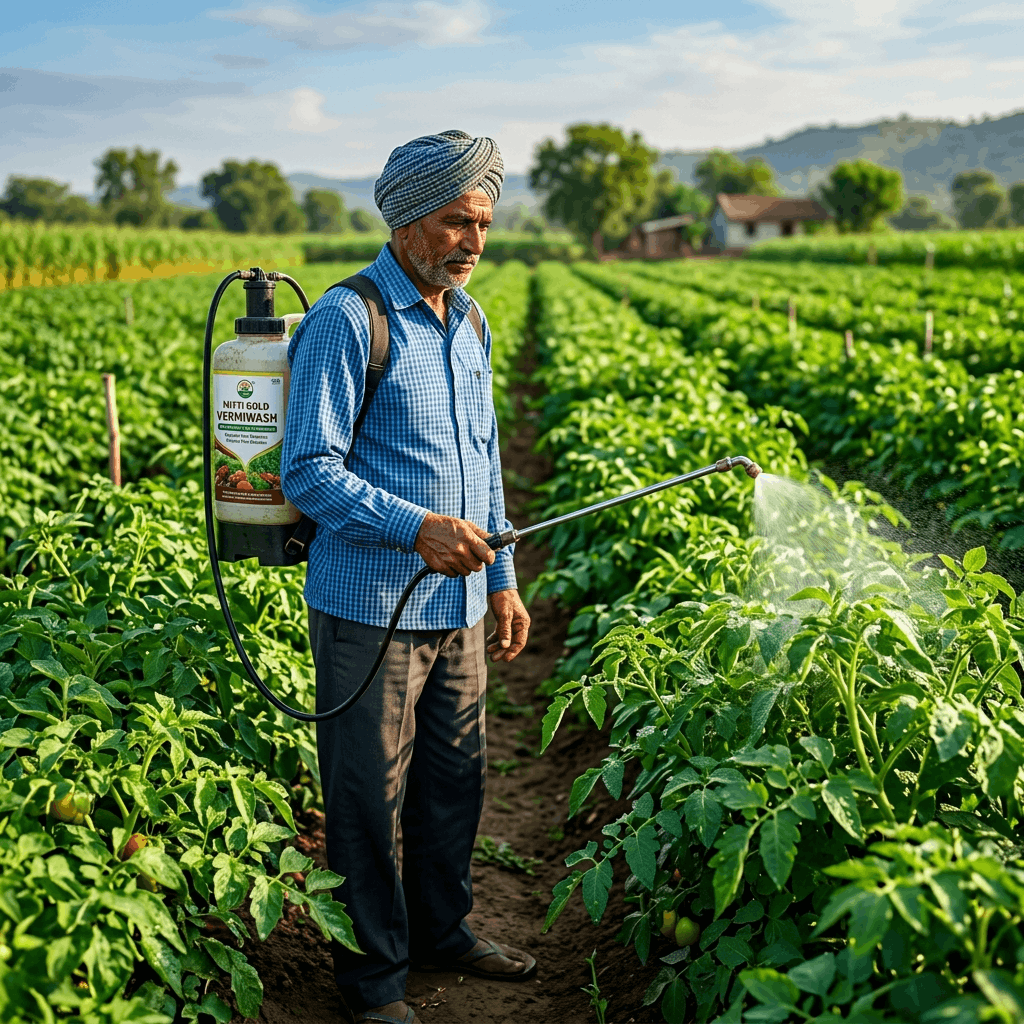 Vermi Wash: The Ultimate Organic Bio-Pesticide