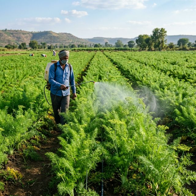 How to Use Vermi Wash in Fennel (Saunf) to Maximize Seed Yields