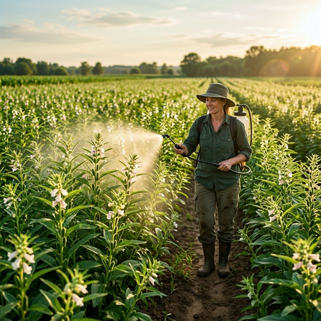 How to Use Vermiwash in Sesamum (Til) Crops