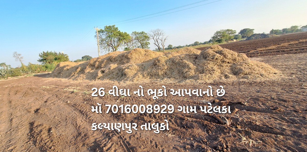 G 22  મગફળી નો ભૂકો વેચવાનો છે