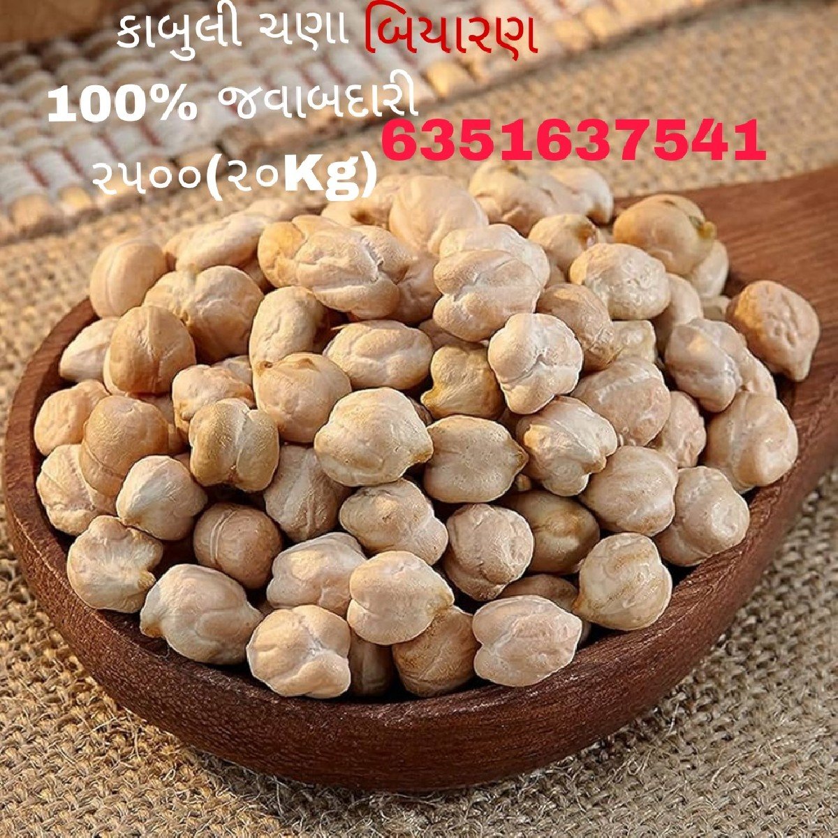 કાબુલી ચણા બિયારણ
